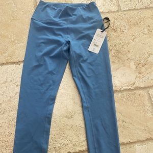 Varley blue leggings size S NWT